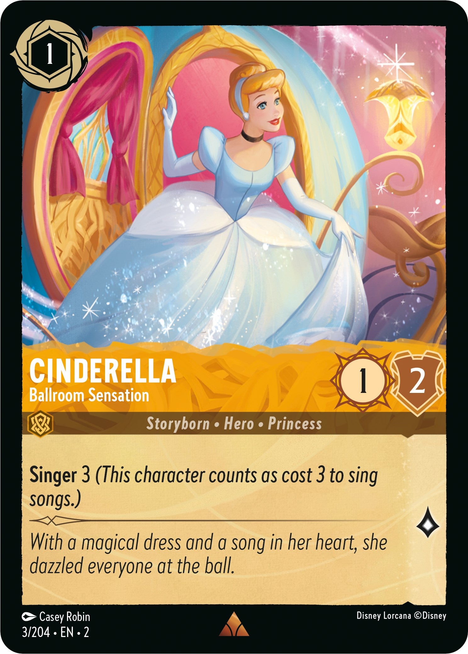 Cinderella - Ballroom Sensation (3/204) [Rise of the Floodborn] | Deep Dive Games St. Marys