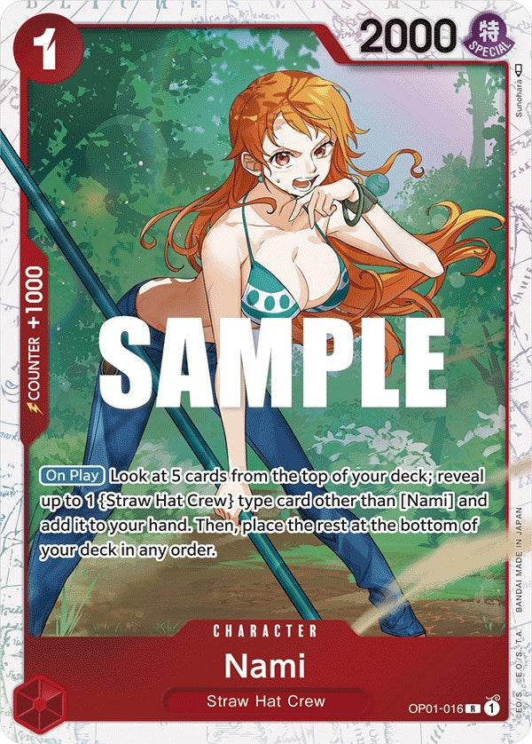 Nami (OP01-016) (Ultra Deck: The Three Captains) [One Piece Promotion Cards] | Deep Dive Games St. Marys