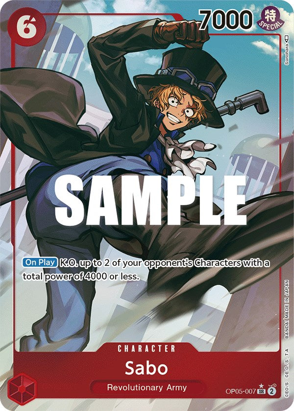 Sabo (Alternate Art) [Awakening of the New Era] | Deep Dive Games St. Marys