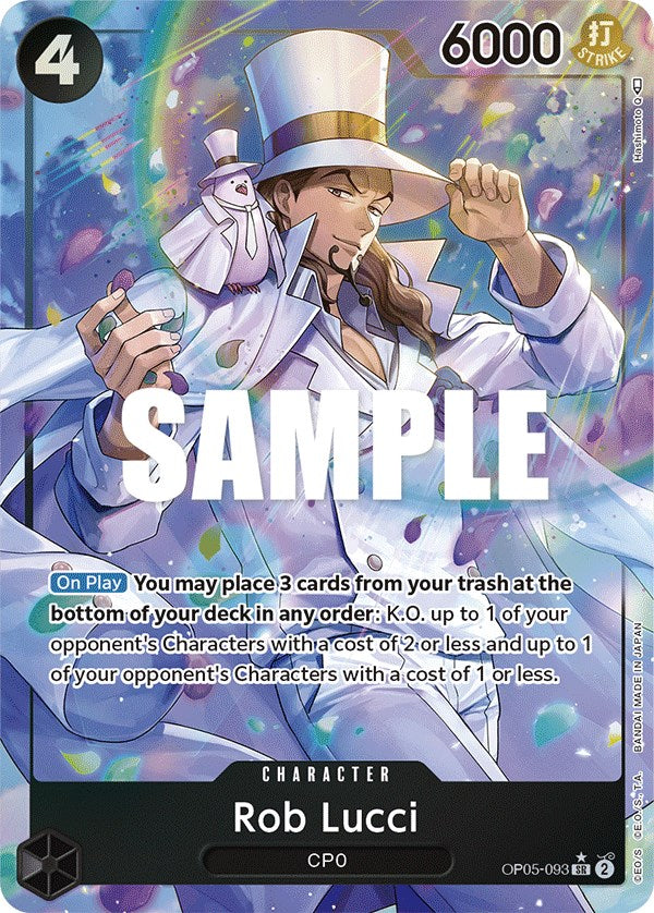 Rob Lucci (Alternate Art) [Awakening of the New Era] | Deep Dive Games St. Marys