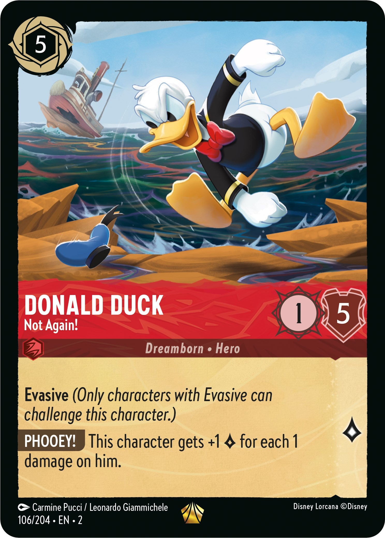 Donald Duck - Not Again! (106/204) [Rise of the Floodborn] | Deep Dive Games St. Marys