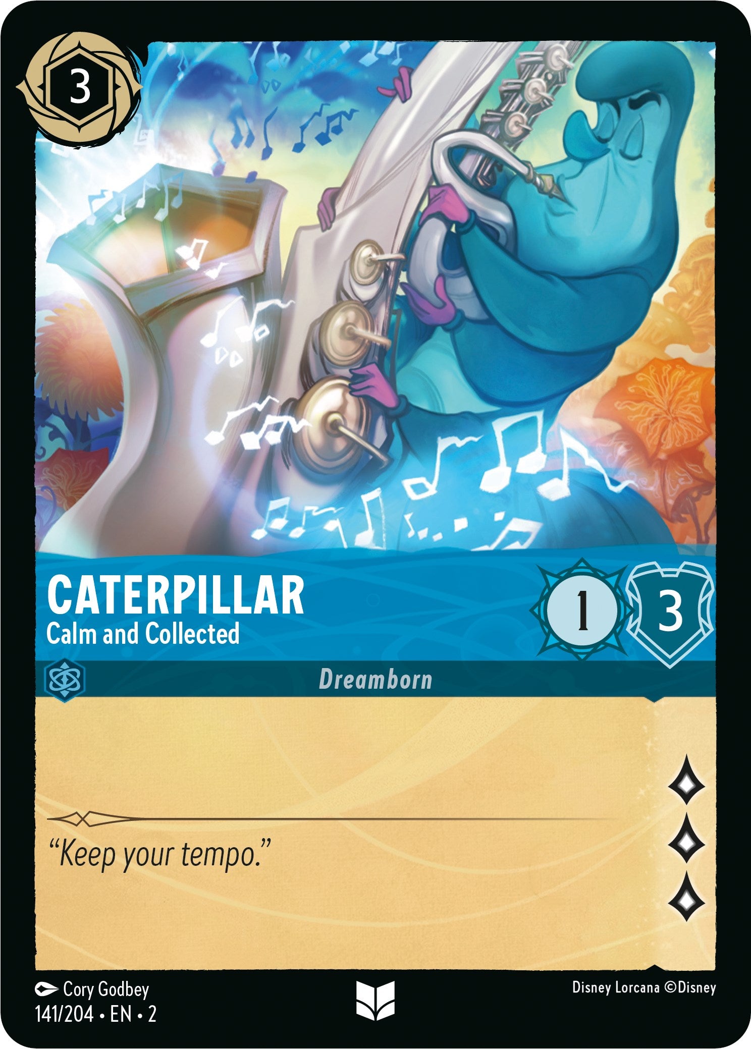 Caterpillar - Calm and Collected (141/204) [Rise of the Floodborn] | Deep Dive Games St. Marys