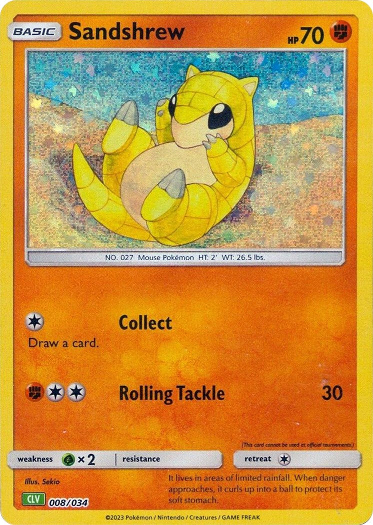 Sandshrew [Trading Card Game Classic] | Deep Dive Games St. Marys