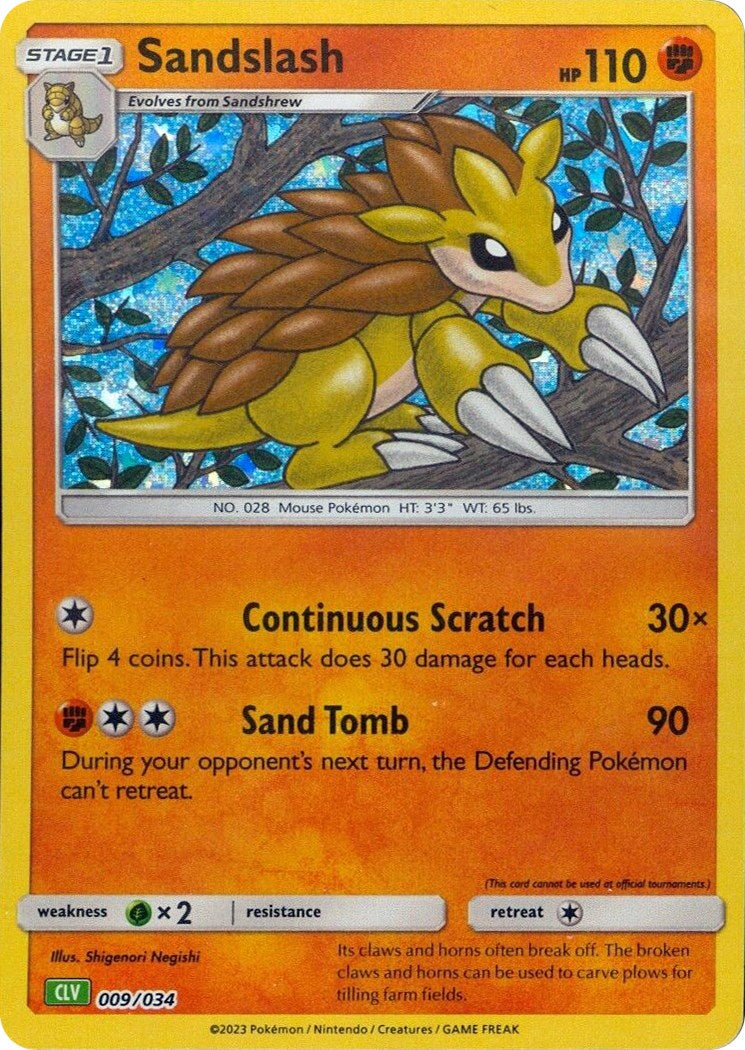 Sandslash [Trading Card Game Classic] | Deep Dive Games St. Marys