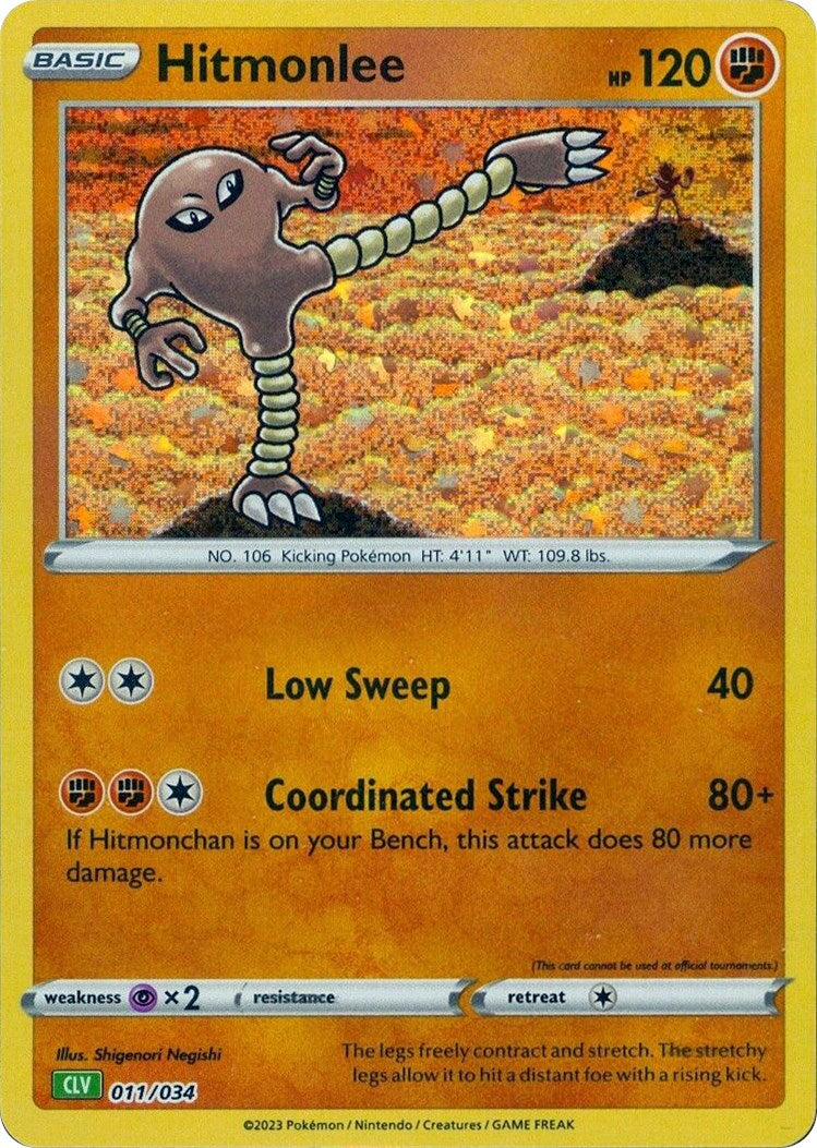 Hitmonlee [Trading Card Game Classic] | Deep Dive Games St. Marys