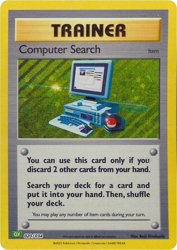 Computer Search (CLV) [Trading Card Game Classic] | Deep Dive Games St. Marys