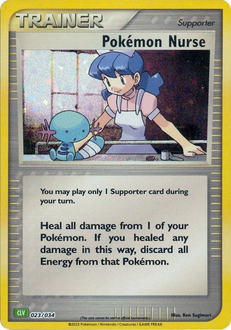 Pokemon Nurse (023/034) [Trading Card Game Classic] | Deep Dive Games St. Marys