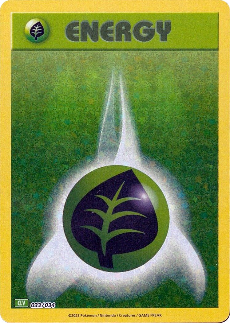 Basic Grass Energy [Trading Card Game Classic] | Deep Dive Games St. Marys