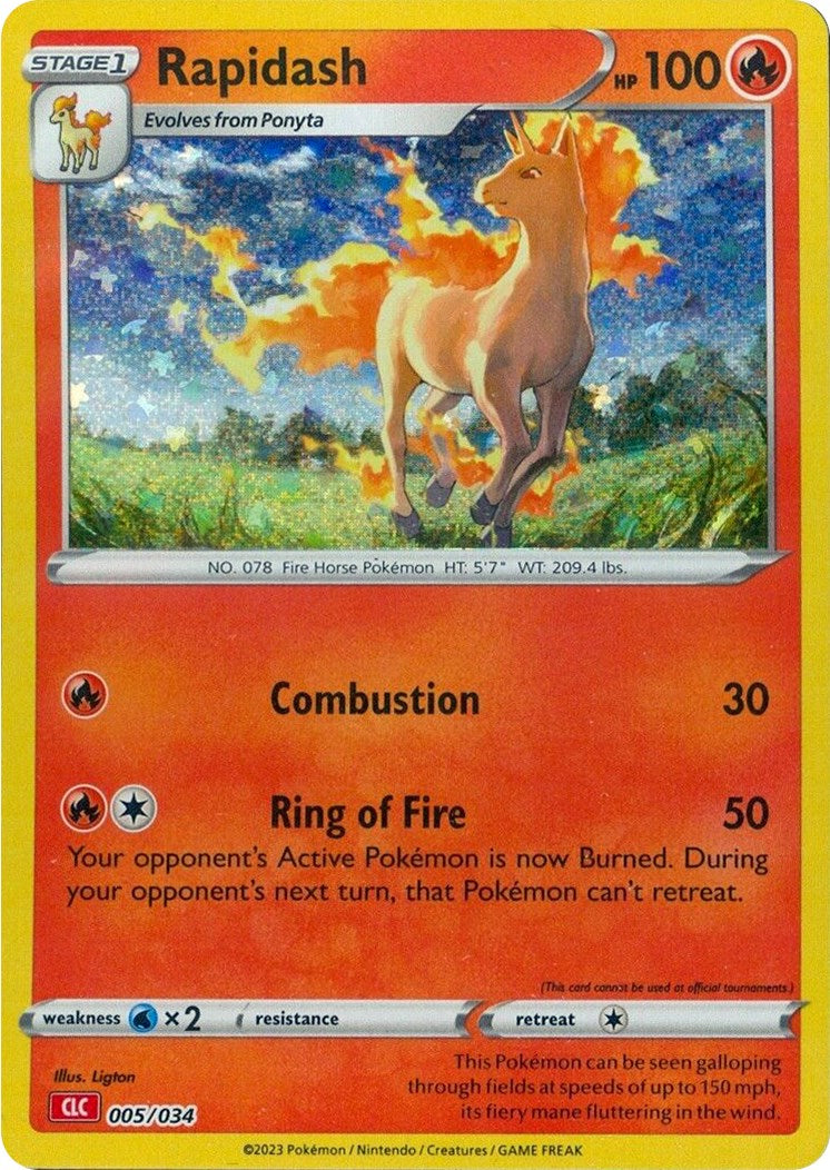 Rapidash [Trading Card Game Classic] | Deep Dive Games St. Marys