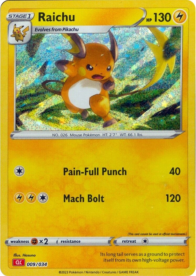 Raichu [Trading Card Game Classic] | Deep Dive Games St. Marys