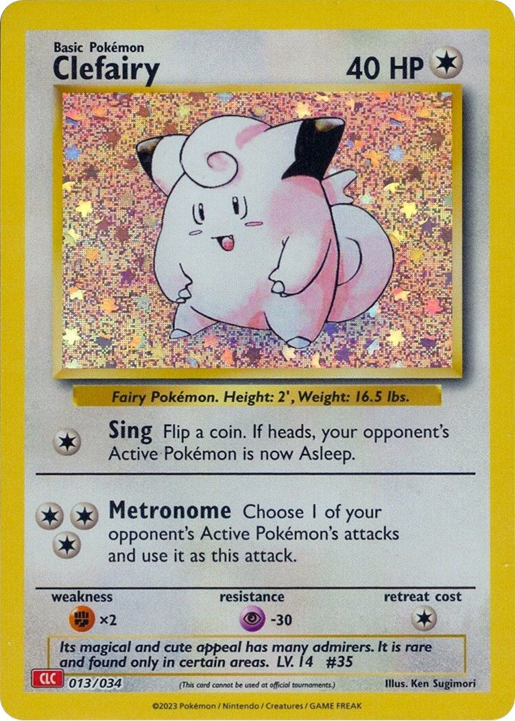 Clefairy [Trading Card Game Classic] | Deep Dive Games St. Marys