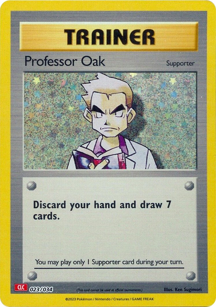 Professor Oak (CLC) [Trading Card Game Classic] | Deep Dive Games St. Marys