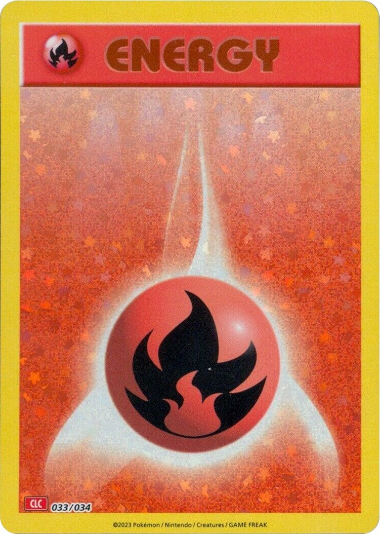 Basic Fire Energy [Trading Card Game Classic] | Deep Dive Games St. Marys