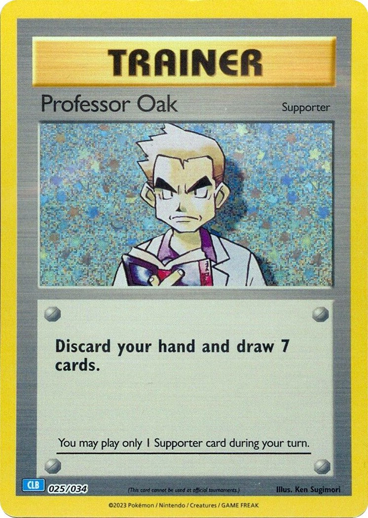 Professor Oak (CLB) [Trading Card Game Classic] | Deep Dive Games St. Marys