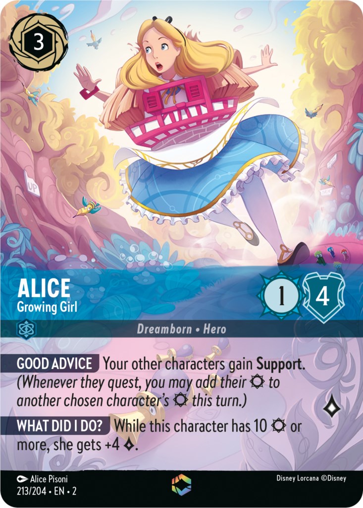 Alice - Growing Girl (Enchanted) (213/204) [Rise of the Floodborn] | Deep Dive Games St. Marys
