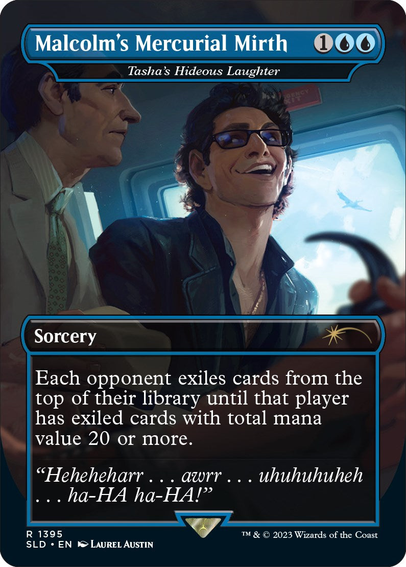 Malcolm's Mercurial Mirth - Tasha's Hideous Laughter [Secret Lair Drop Series] | Deep Dive Games St. Marys