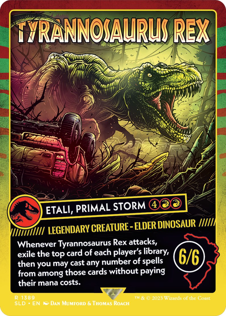 Tyrannosaurus Rex - Etali, Primal Storm [Secret Lair Drop Series] | Deep Dive Games St. Marys