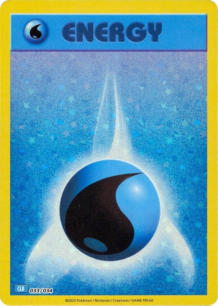 Basic Water Energy [Trading Card Game Classic] | Deep Dive Games St. Marys