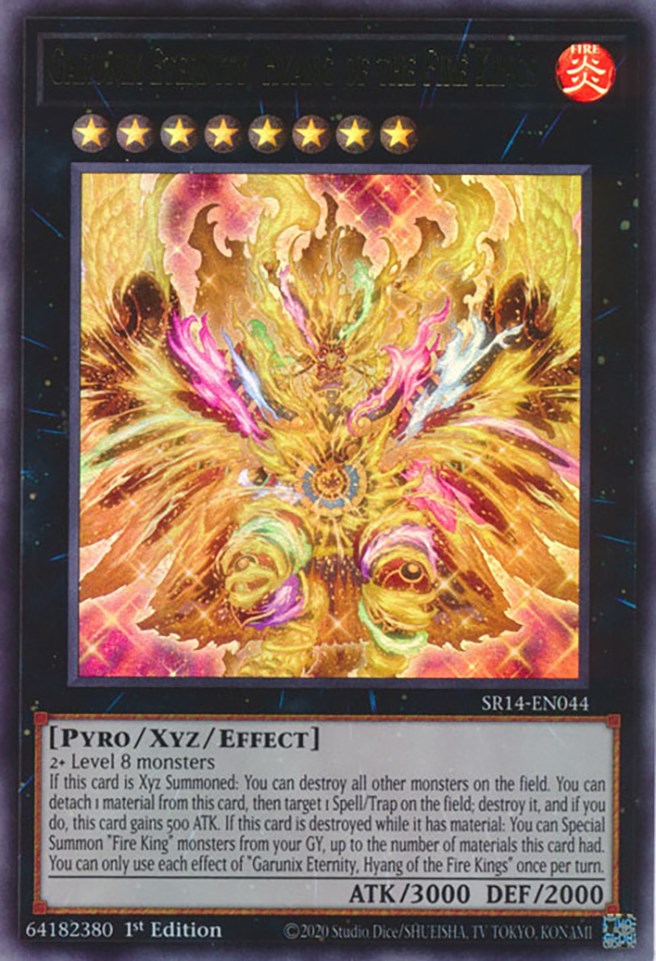 Garunix Eternity, Hyang of the Fire Kings [SR14-EN044] Ultra Rare | Deep Dive Games St. Marys