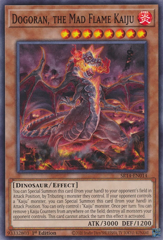 Dogoran, the Mad Flame Kaiju [SR14-EN014] Common | Deep Dive Games St. Marys