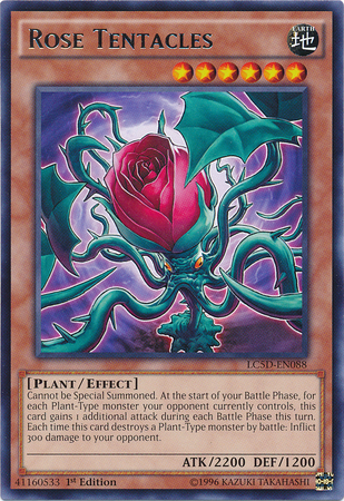 Rose Tentacles [LC5D-EN088] Rare | Deep Dive Games St. Marys