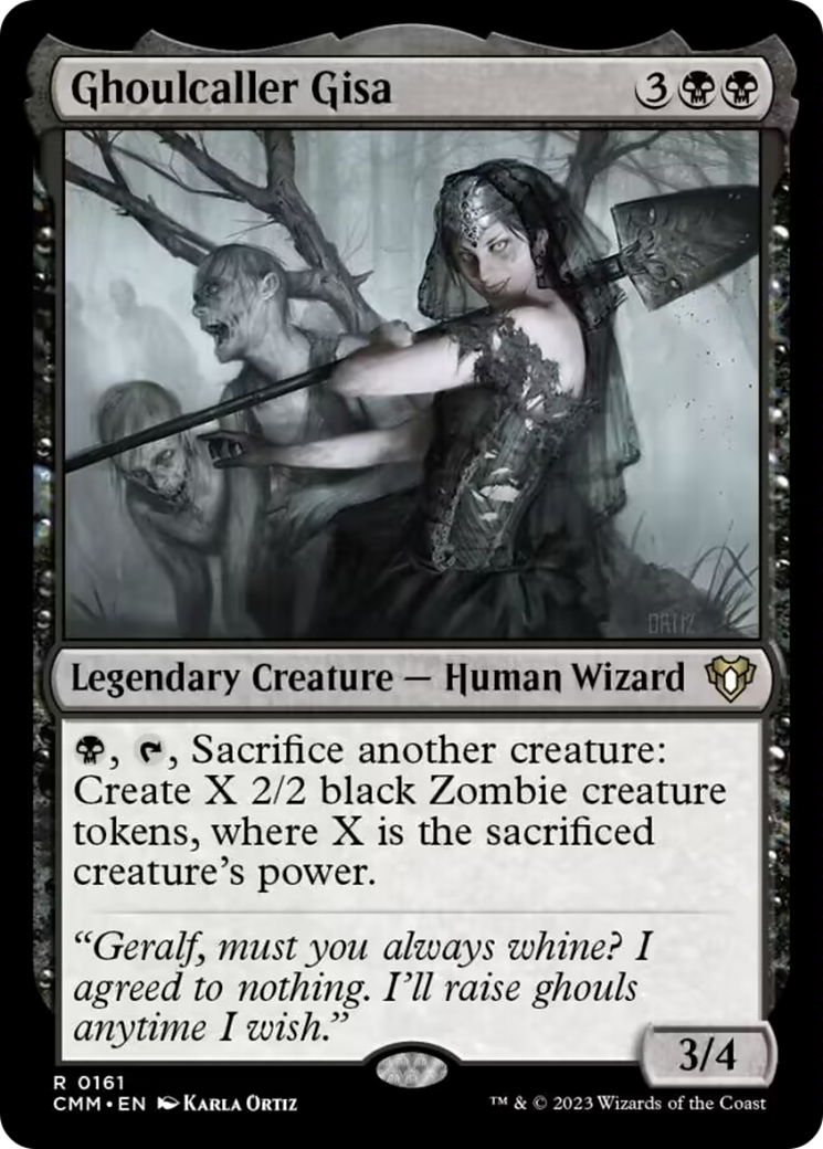 Ghoulcaller Gisa [Commander Masters] | Deep Dive Games St. Marys