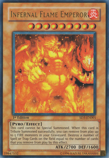 Infernal Flame Emperor [SD3-EN001] Ultra Rare | Deep Dive Games St. Marys