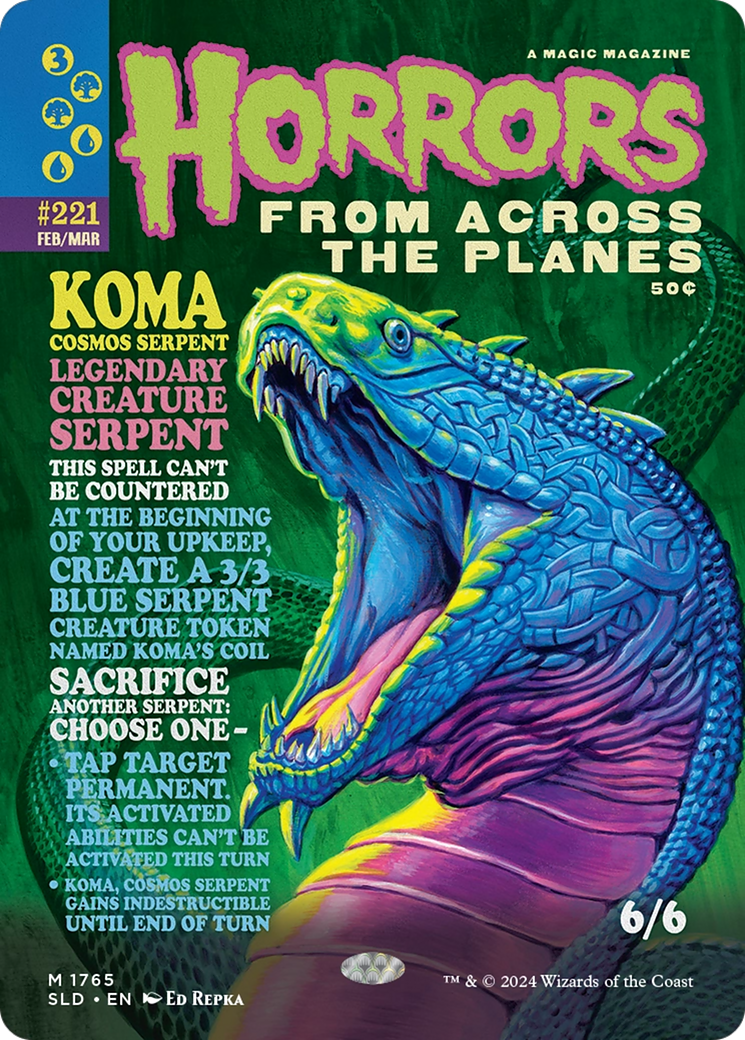 Koma, Cosmos Serpent [Secret Lair Drop Series] | Deep Dive Games St. Marys