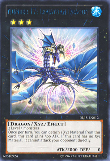 Number 17: Leviathan Dragon (Blue) [DL15-EN012] Rare | Deep Dive Games St. Marys