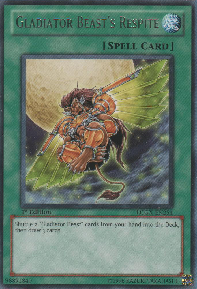 Gladiator Beast's Respite [LCGX-EN254] Rare | Deep Dive Games St. Marys