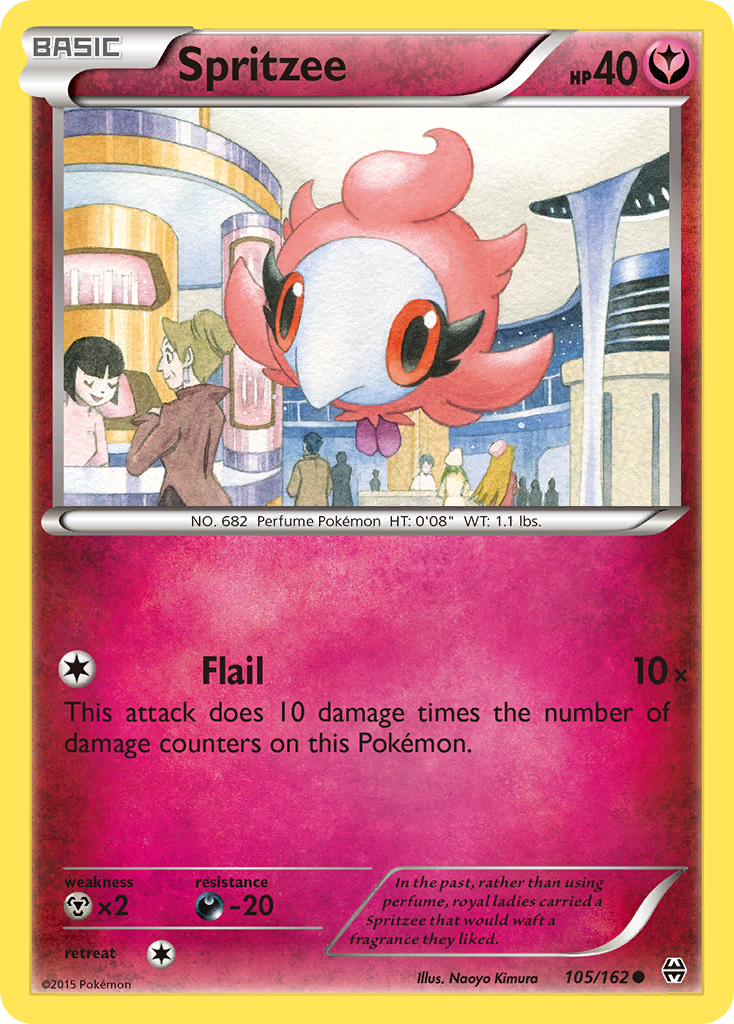 Spritzee (105/162) [XY: BREAKthrough] | Deep Dive Games St. Marys