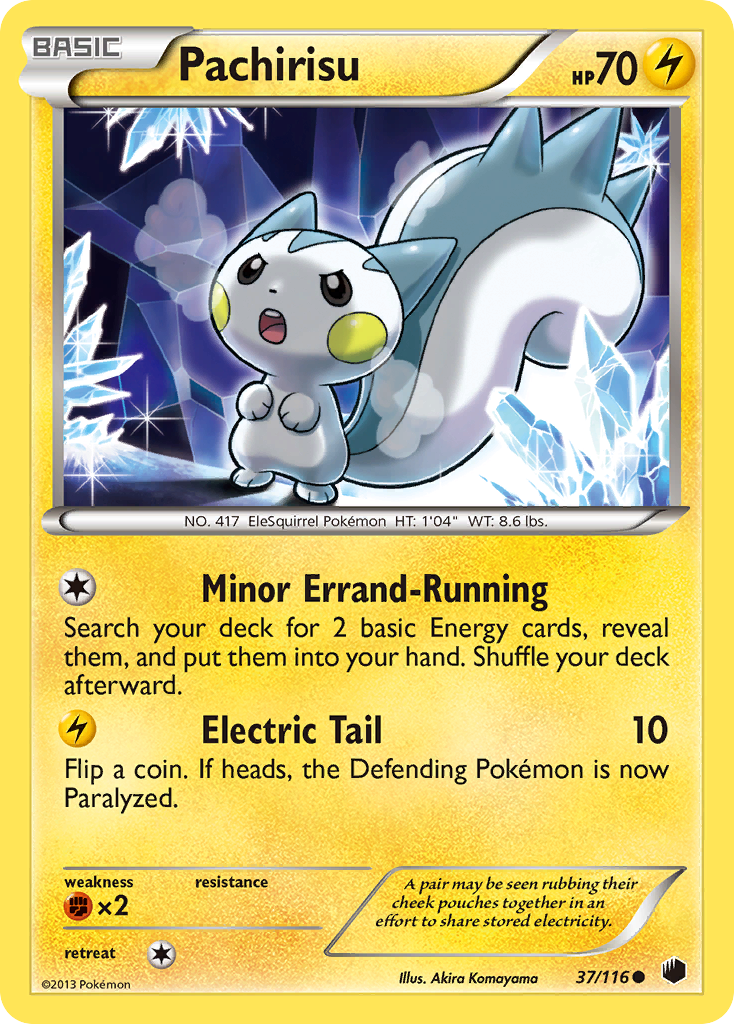 Pachirisu (37/116) [Black & White: Plasma Freeze] | Deep Dive Games St. Marys