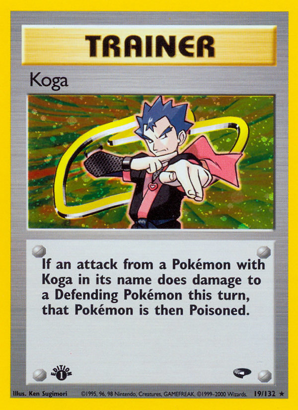 Koga (19/132) [Gym Challenge 1st Edition] | Deep Dive Games St. Marys