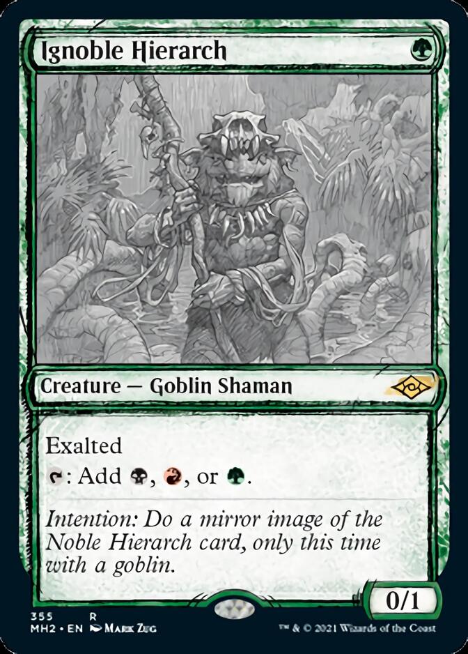 Ignoble Hierarch (Sketch) [Modern Horizons 2] | Deep Dive Games St. Marys