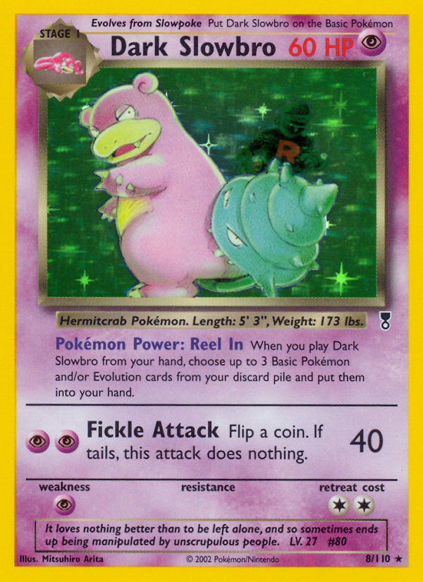 Dark Slowbro (8/110) [Legendary Collection] | Deep Dive Games St. Marys