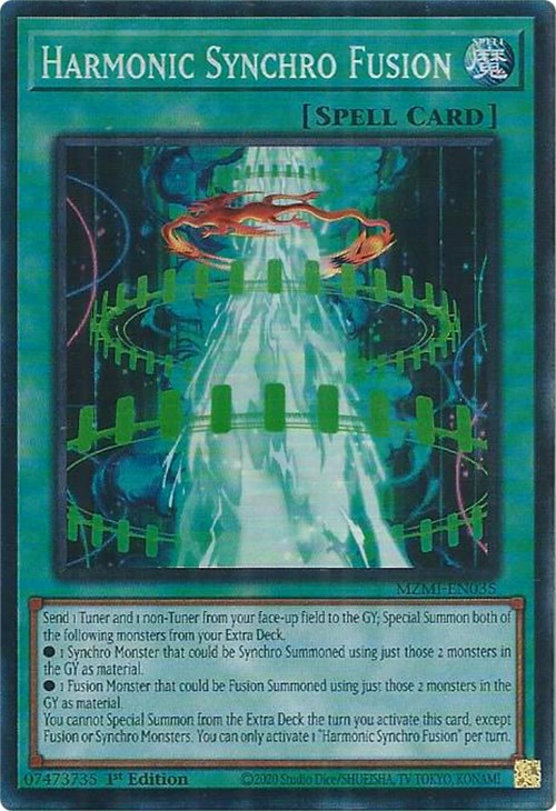 Harmonic Synchro Fusion (CR) [MZMI-EN035] Collector's Rare | Deep Dive Games St. Marys