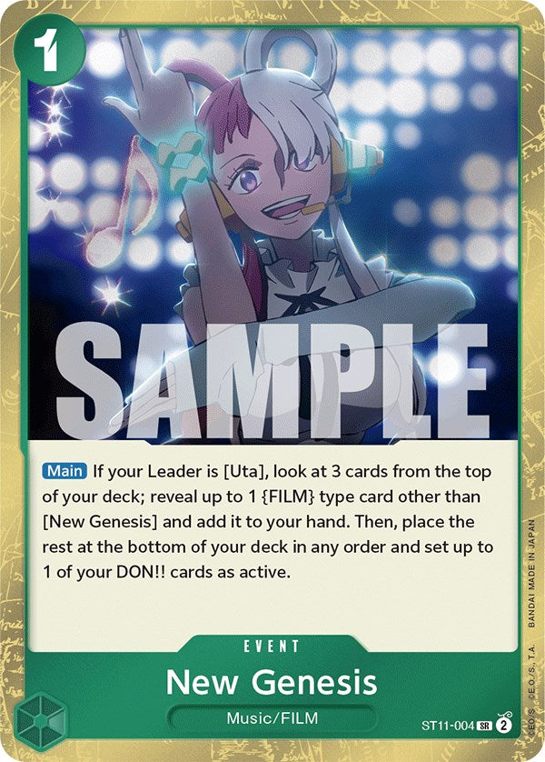 New Genesis [Starter Deck: Uta] | Deep Dive Games St. Marys