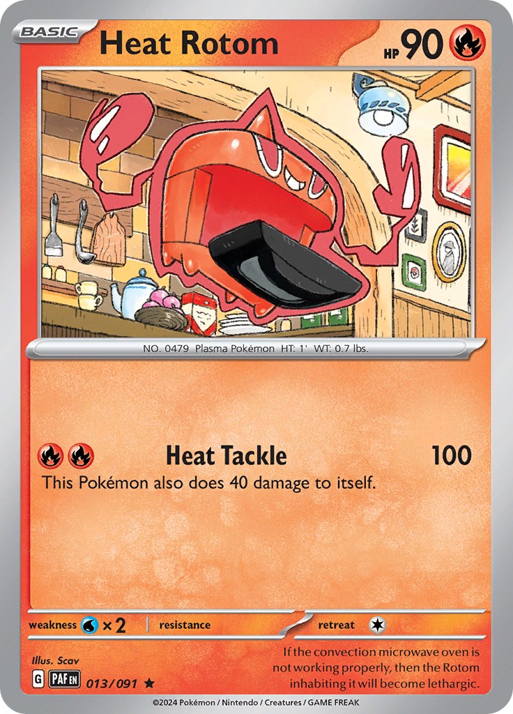 Heat Rotom (013/091) [Scarlet & Violet: Paldean Fates] | Deep Dive Games St. Marys