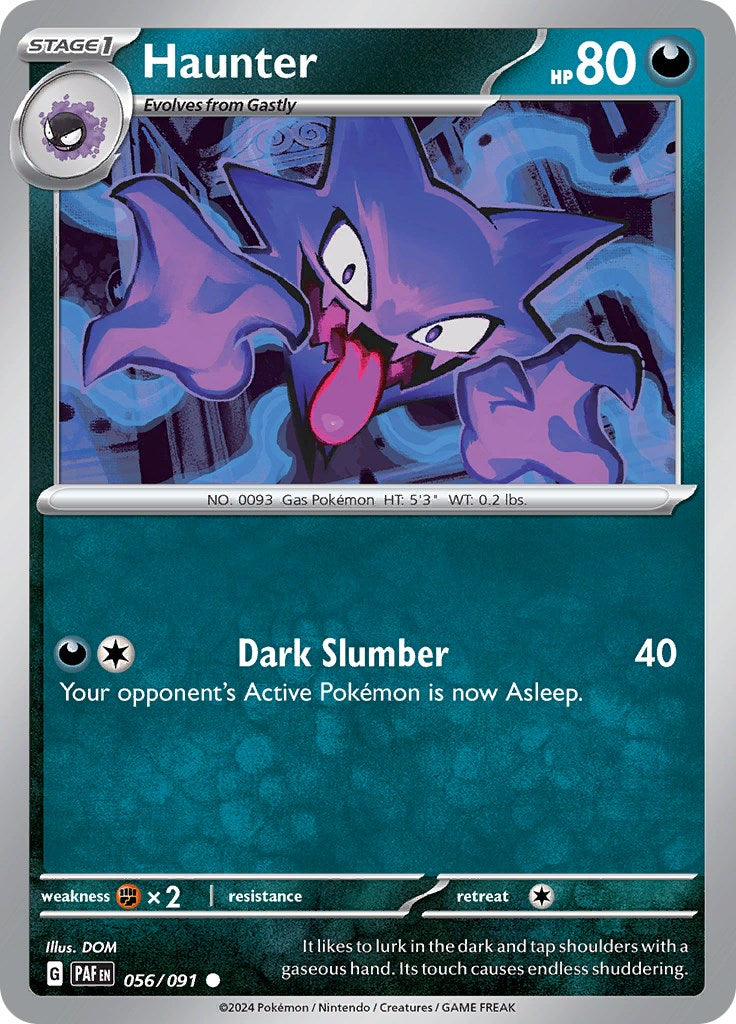 Haunter (056/091) [Scarlet & Violet: Paldean Fates] | Deep Dive Games St. Marys