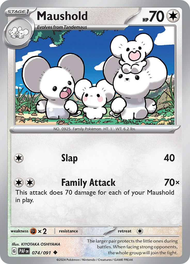 Maushold (074/091) [Scarlet & Violet: Paldean Fates] | Deep Dive Games St. Marys