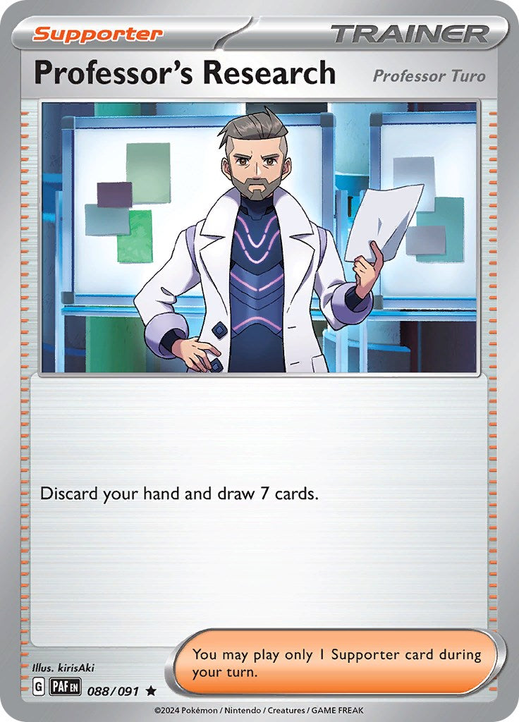 Professor's Research (088/091) [Scarlet & Violet: Paldean Fates] | Deep Dive Games St. Marys