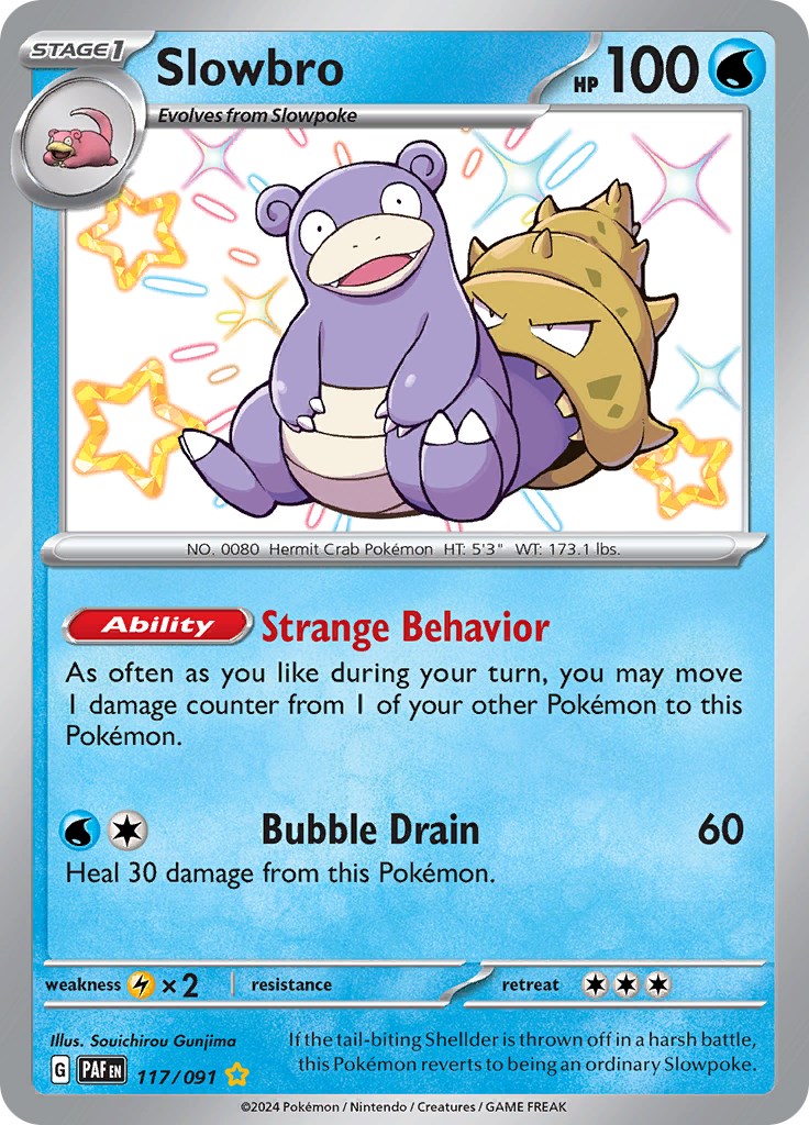 Slowbro (117/091) [Scarlet & Violet: Paldean Fates] | Deep Dive Games St. Marys