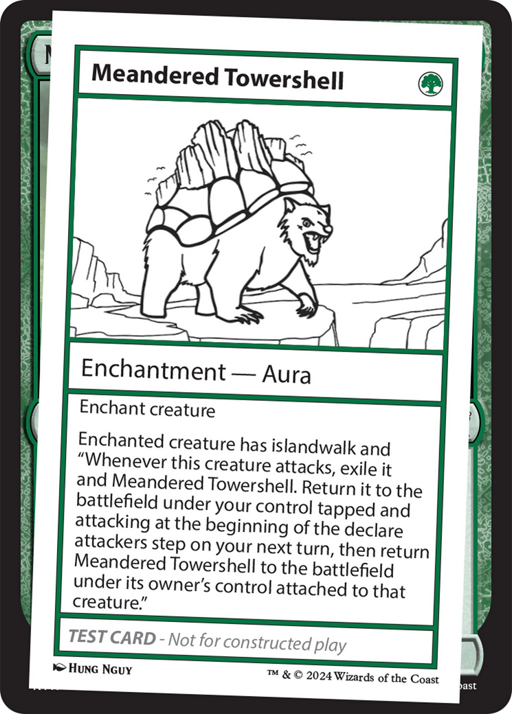 Meandered Towershell [Mystery Booster 2 Playtest Cards] | Deep Dive Games St. Marys