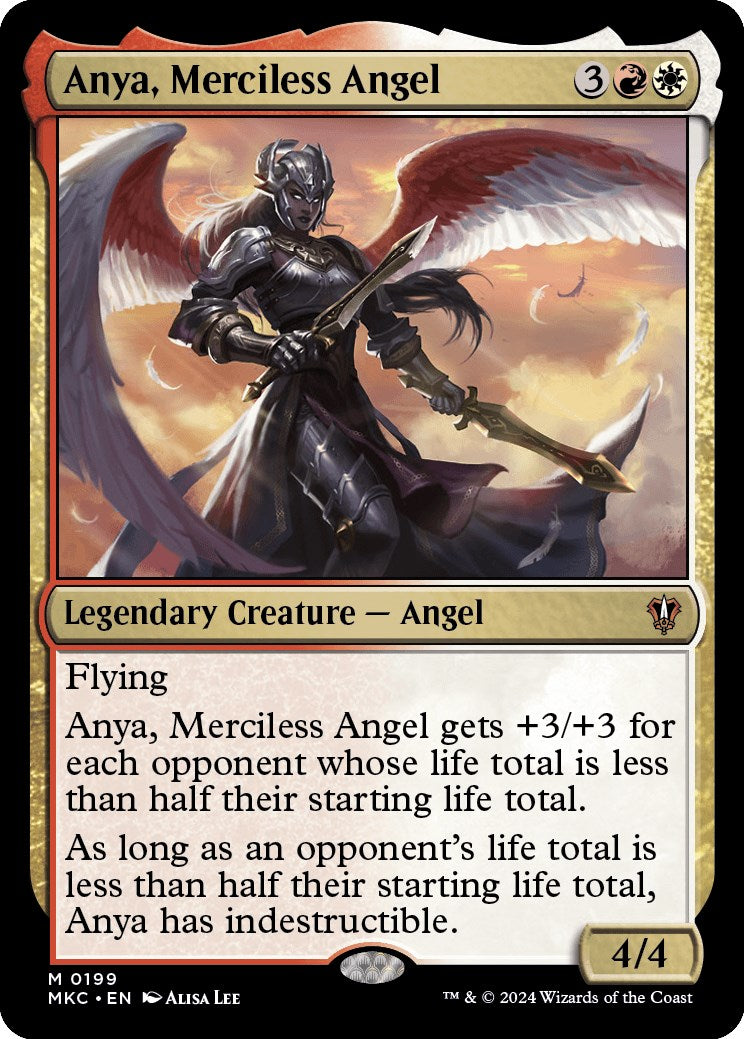 Anya, Merciless Angel [Murders at Karlov Manor Commander] | Deep Dive Games St. Marys