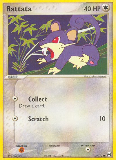 Rattata (77/112) [EX: FireRed & LeafGreen] | Deep Dive Games St. Marys