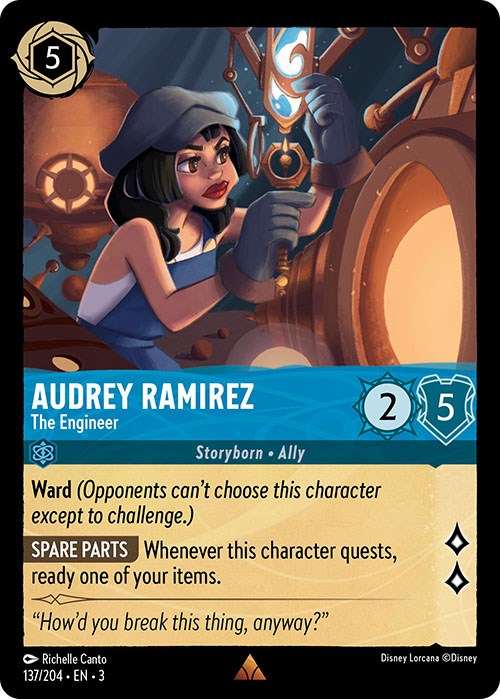 Audrey Ramirez - The Engineer (137/204) [Into the Inklands] | Deep Dive Games St. Marys