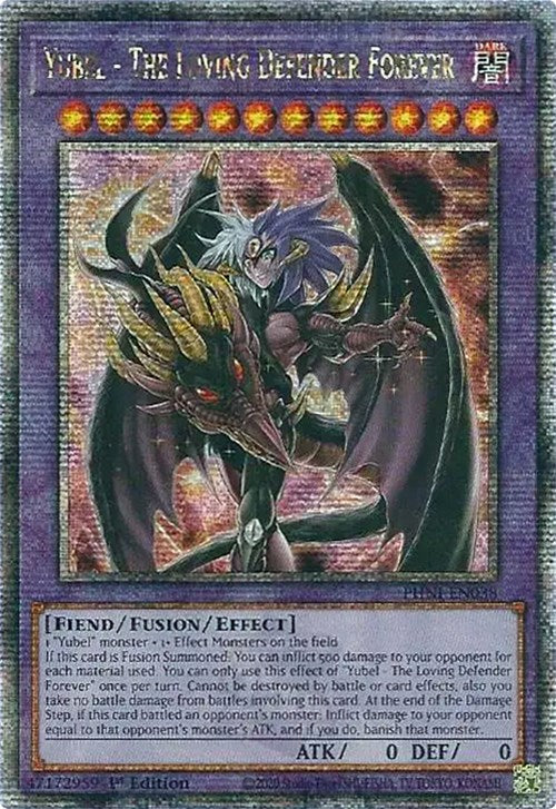 Yubel - The Loving Defender Forever [PHNI-EN038] Quarter Century Secret Rare | Deep Dive Games St. Marys