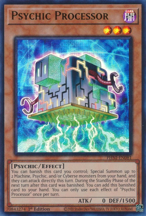 Psychic Processor [PHNI-EN081] Ultra Rare | Deep Dive Games St. Marys