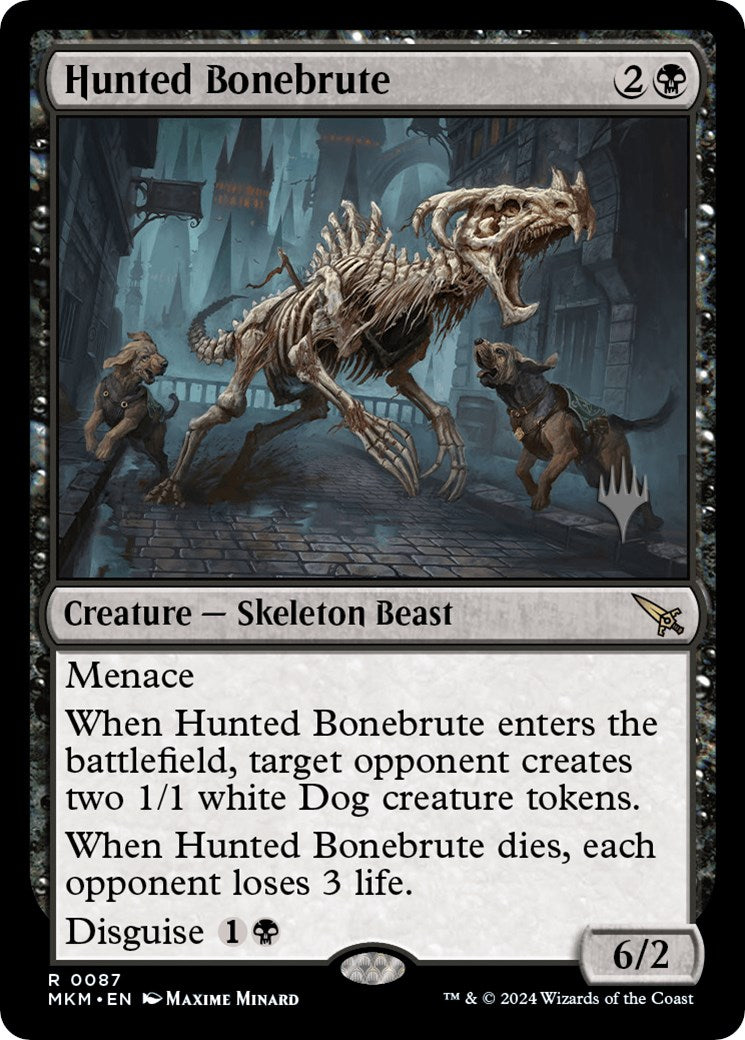 Hunted Bonebrute (Promo Pack) [Murders at Karlov Manor Promos] | Deep Dive Games St. Marys