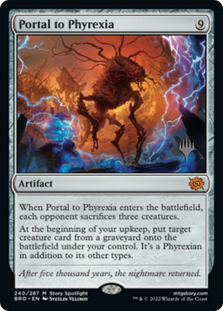 Portal to Phyrexia (Promo Pack) [The Brothers' War Promos] | Deep Dive Games St. Marys